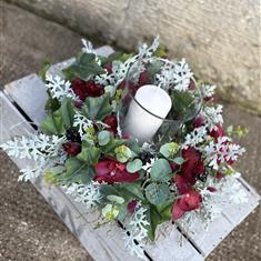 Table Centerpiece Wreath Artificial 