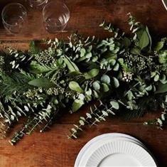 Eucalyptus table garland 4ft 