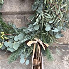Mixed foliage and bells wreath 2 