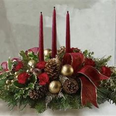 Triple taper center piece 