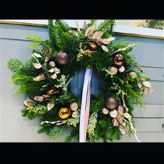 Bronze goddess wreath