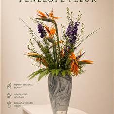 Birds of Paradise Vase Display 