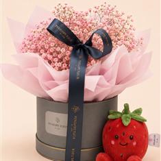 Gyp Hat Box and Teddy Gift Set 