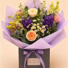 Garden Purples and Peach