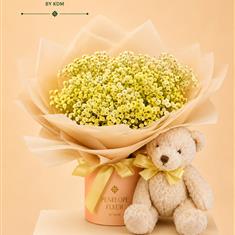 Gyp Hatbox and Teddy Gift Set 